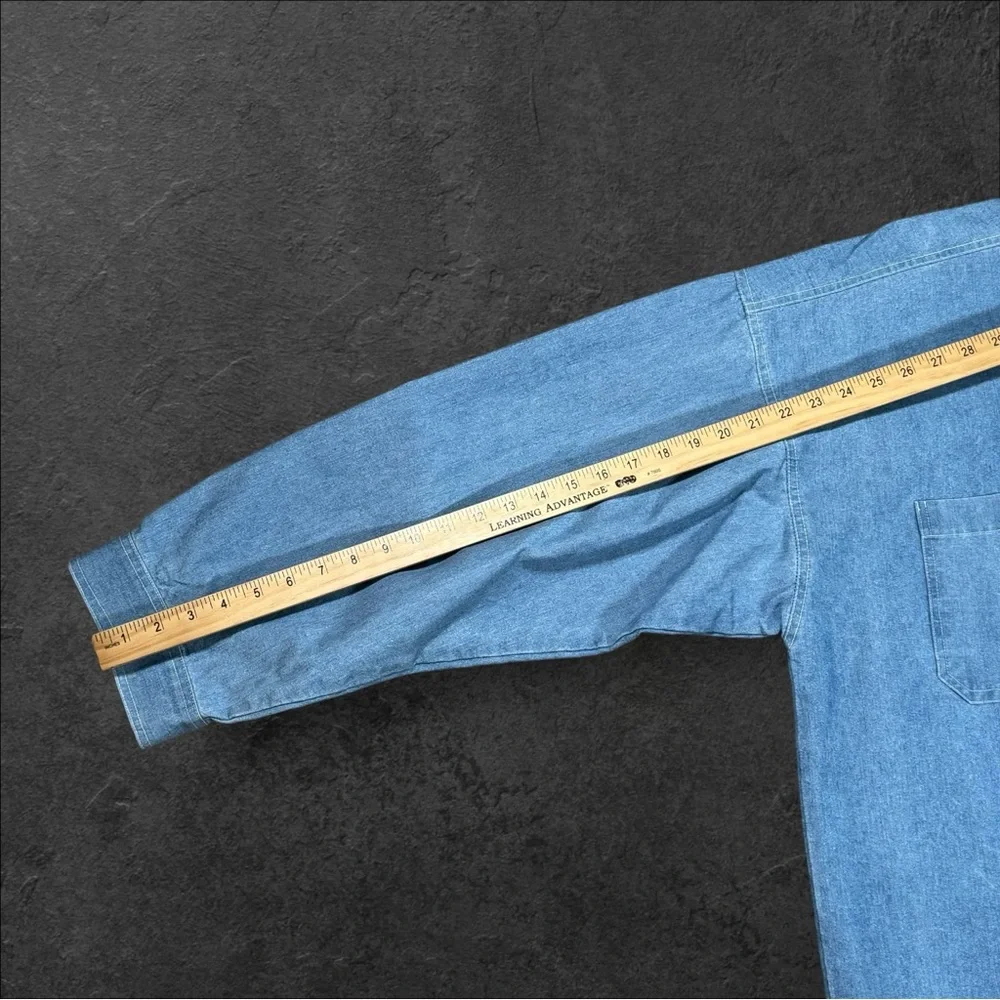 Vintage Gitano Denim Shirt Cut 2801B Mens Size Xl Very Oversized USA‎